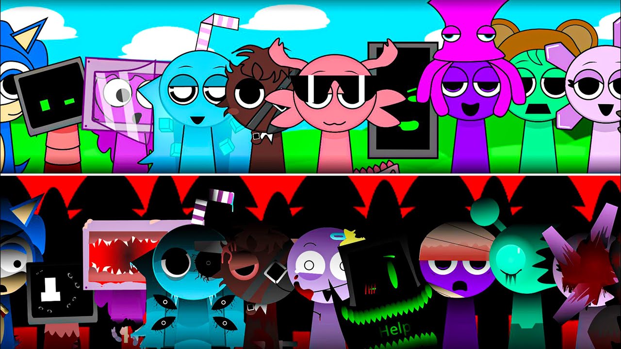 Incredibox - Sprunki oc (real) showcase 57 OC Character's