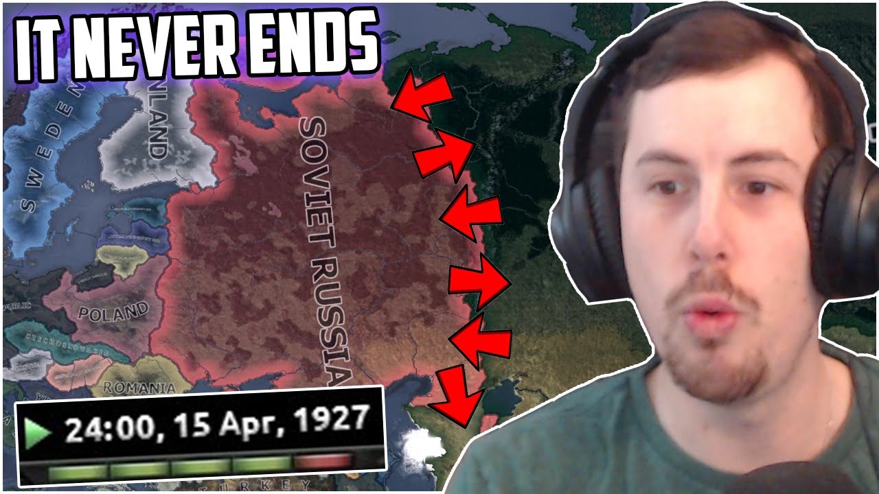Hearts of Iron 4 What if the Russian Civil Kerfuffle Never Ended?