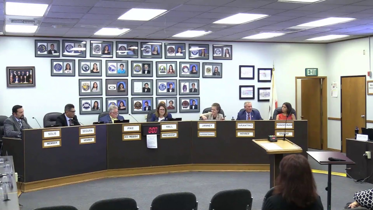 Board of Trustees Meeting - October 8, 2018