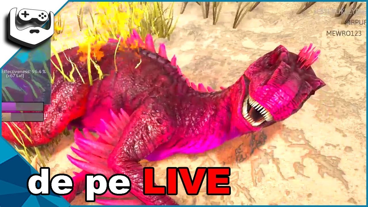 LIVE 8 februarie 2018 Începând cu LIVE-ul ăsta facem ARK doar pe livestreamuri