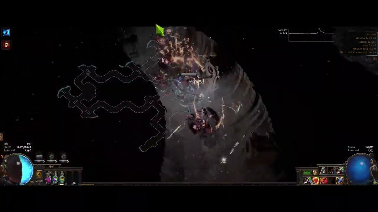 40% Deli T17 Ambush Farm /w Cast On Crit Blazing Salvo Energy Blade Inquisitor | POE 3.25