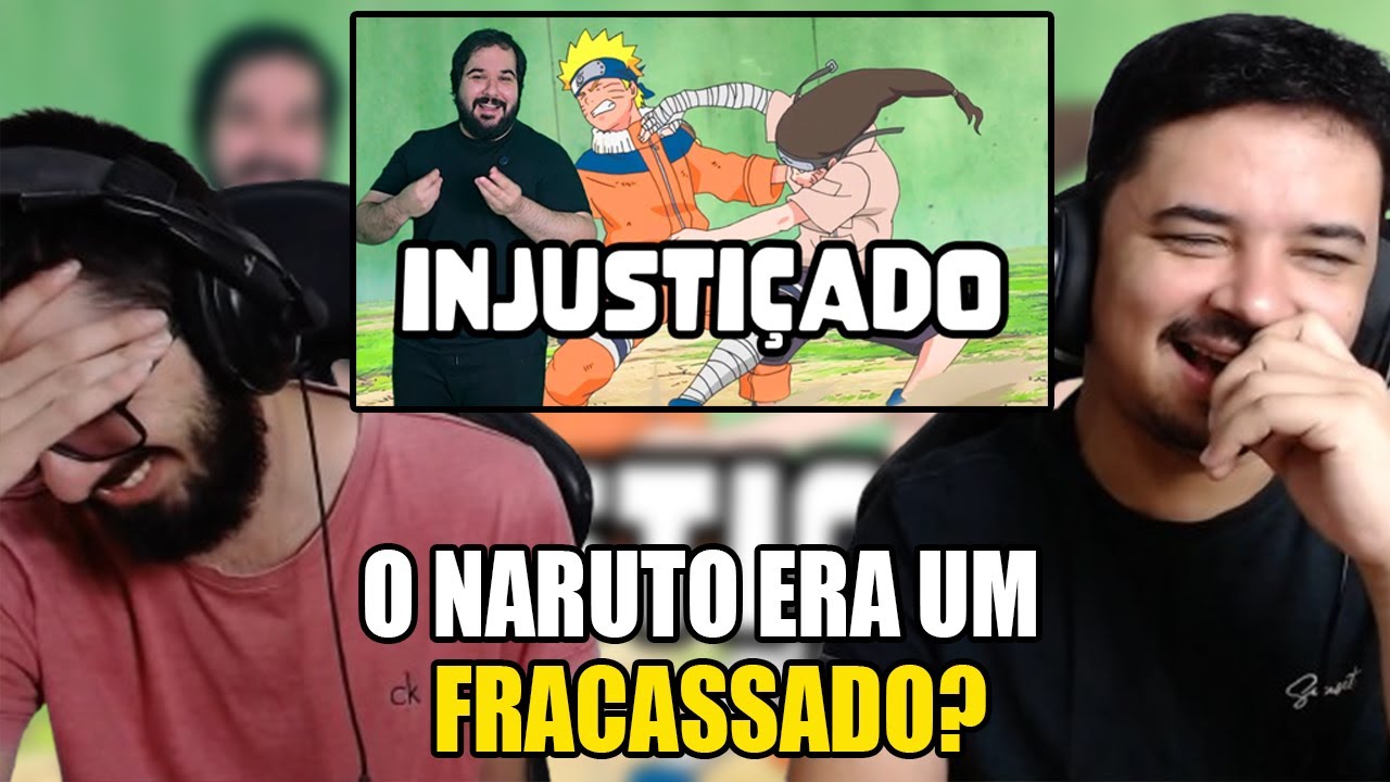 O poder secreto do Byakugan | Naruto Vs. Neji | Zé Renacho | Periódico REACT