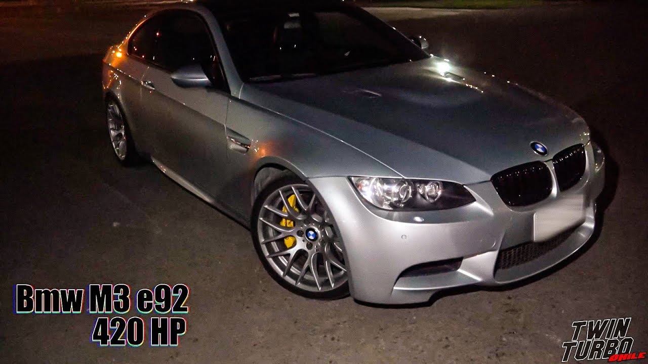 STREET RACING; Bmw M3 e92 on board
