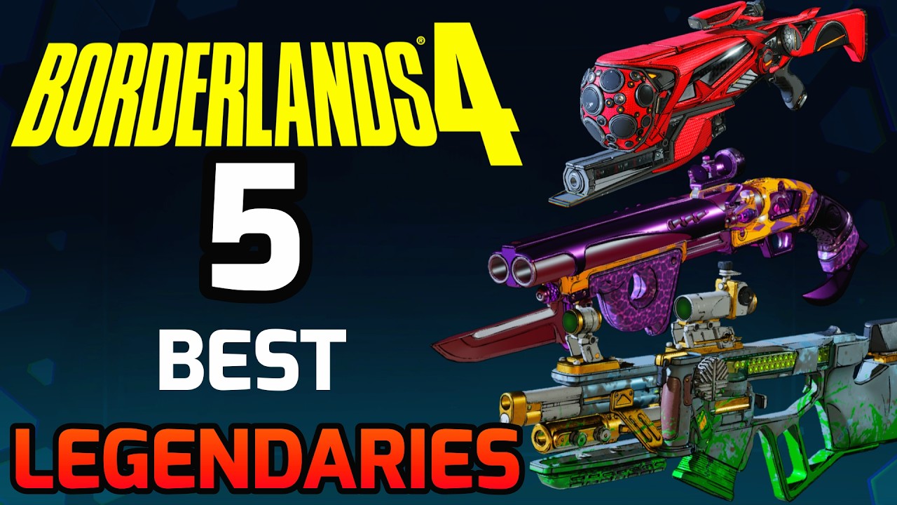 Borderlands 4 ЛУЧШИХ ЛЕГЕНДАРНЫХ ОРУЖИЯ + ГДЕ ИХ НАЙТИ