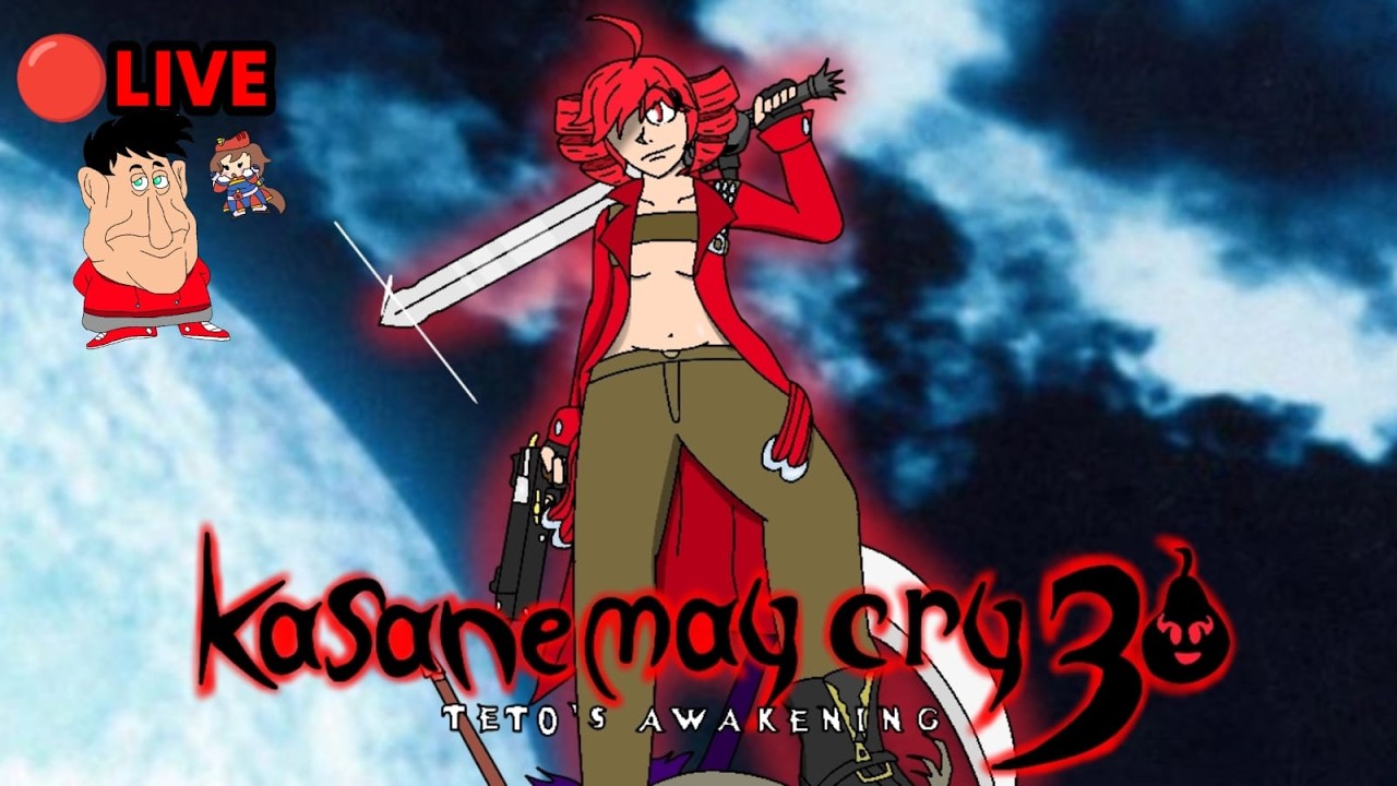 Devil May Cry 3 mas eu sou a kasane teto (DMC3 com mods)