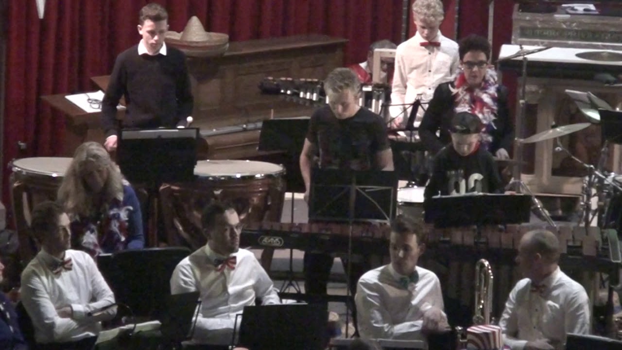 Child in time (deep purple) marimba kerstconcert 2018 Giesbeek slagwerkgroep St Gregorius