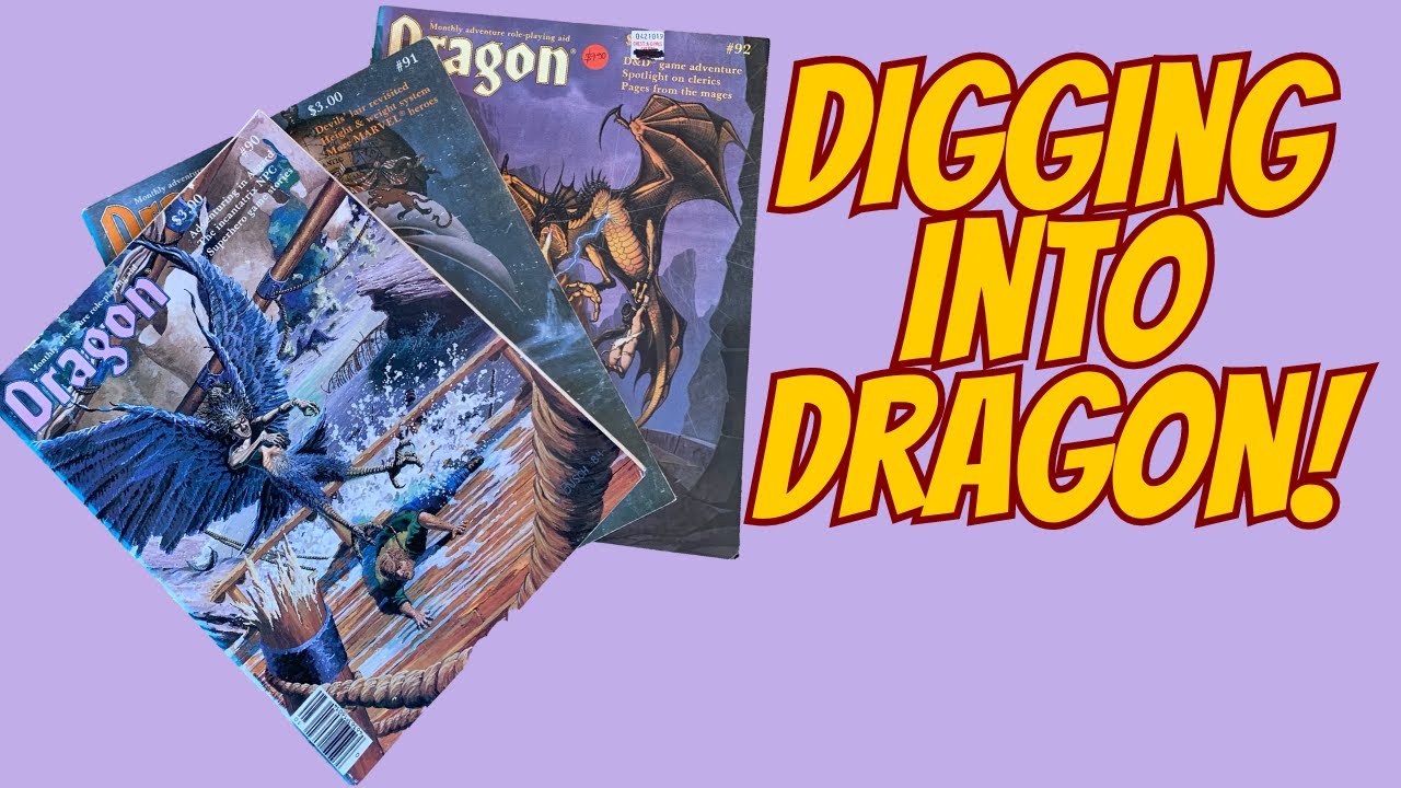 Dragon Magazine - The Epitome of 1980s Dungeons & Dragons