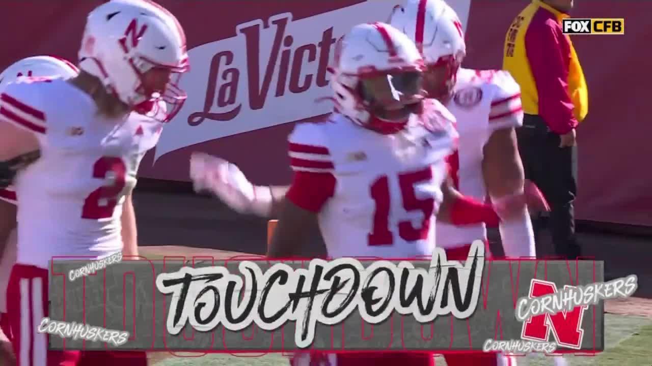 Ceyair Wright PICK-6 Play vs. USC | Nebraska Football | 11/16/2024