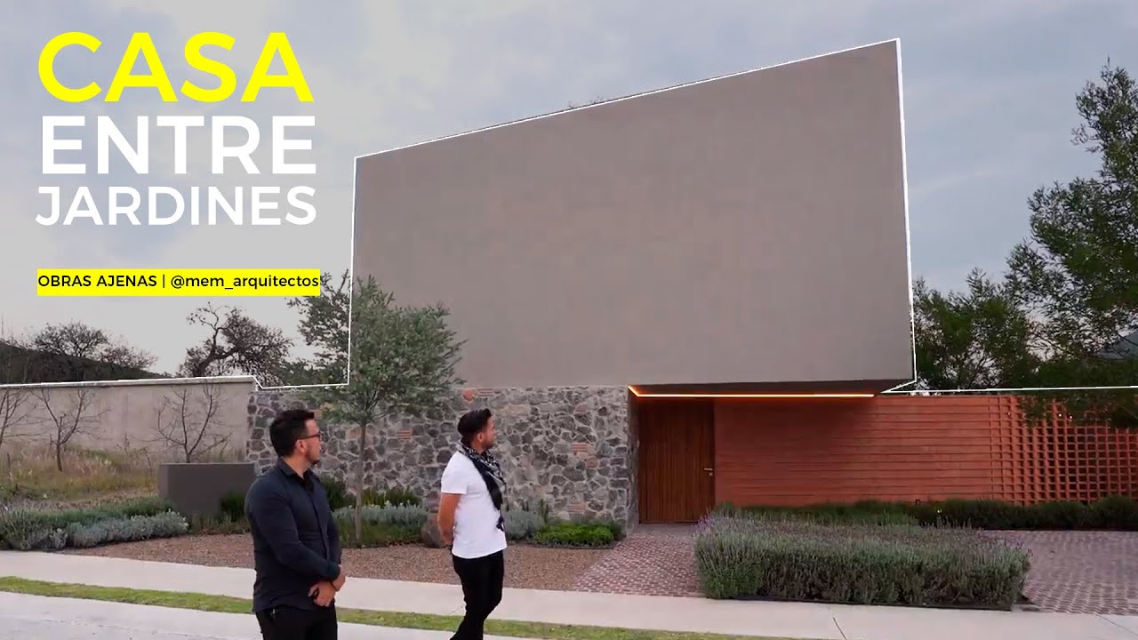 CASA entre JARDINES 🍀 | OBRAS AJENAS | @mem_arquitectos