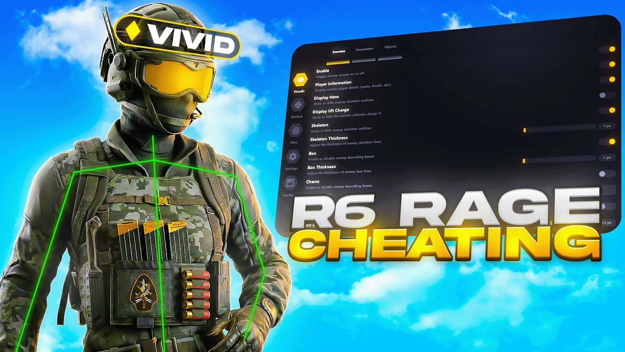 I Rage Cheated In R6 Lobbies With The Best R6 Cheats...