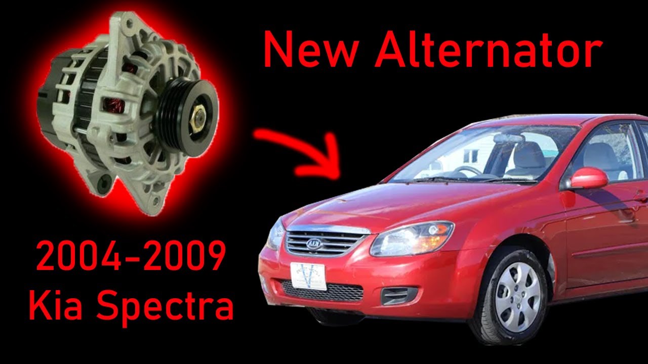 Замена генератора | Kia Spectra 2004-2009