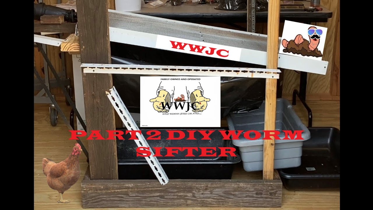 Part 2 Homemade DIY Worm Casting Sifter