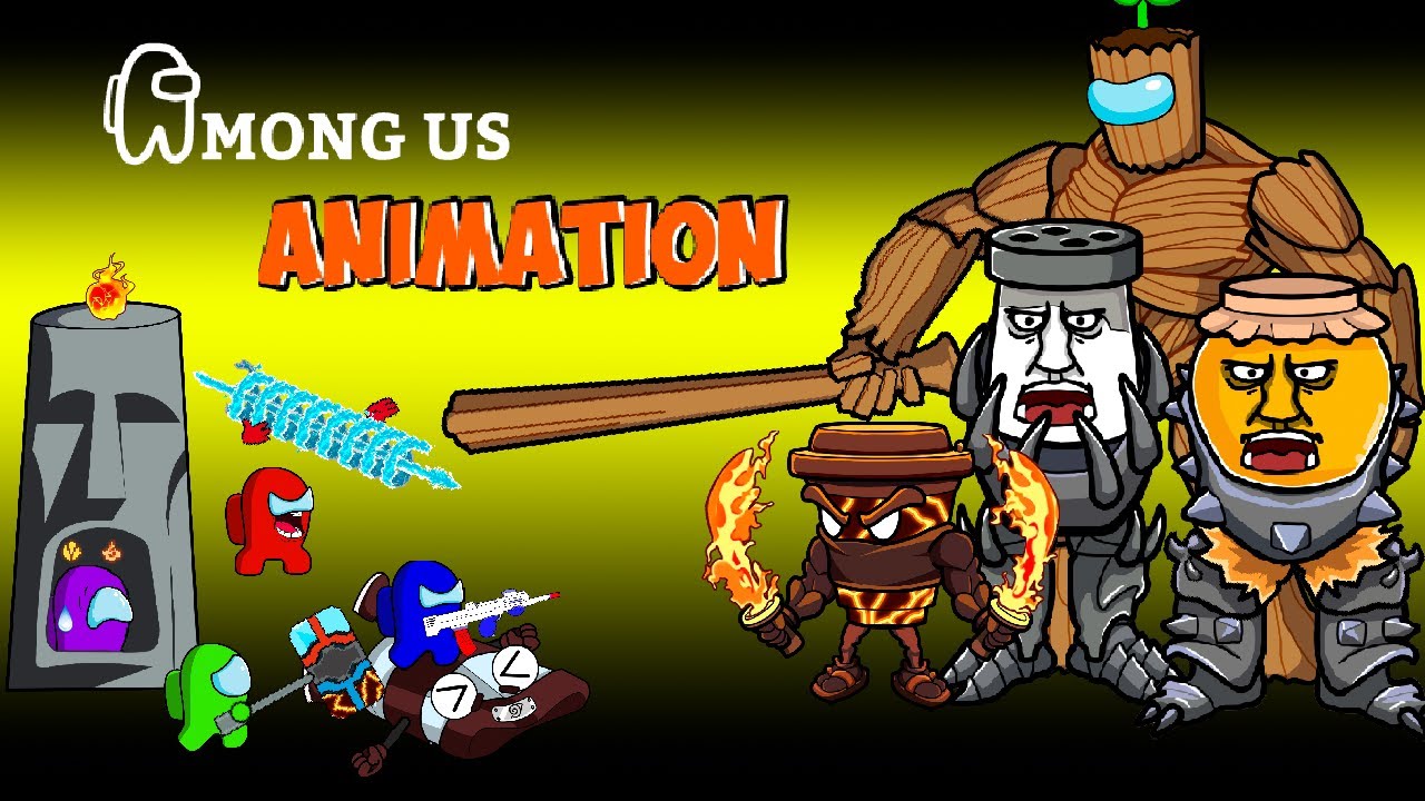 어몽어스 Among Us VS Italian Brainrot Elemental | AMONG US FUNNY ANIMATION