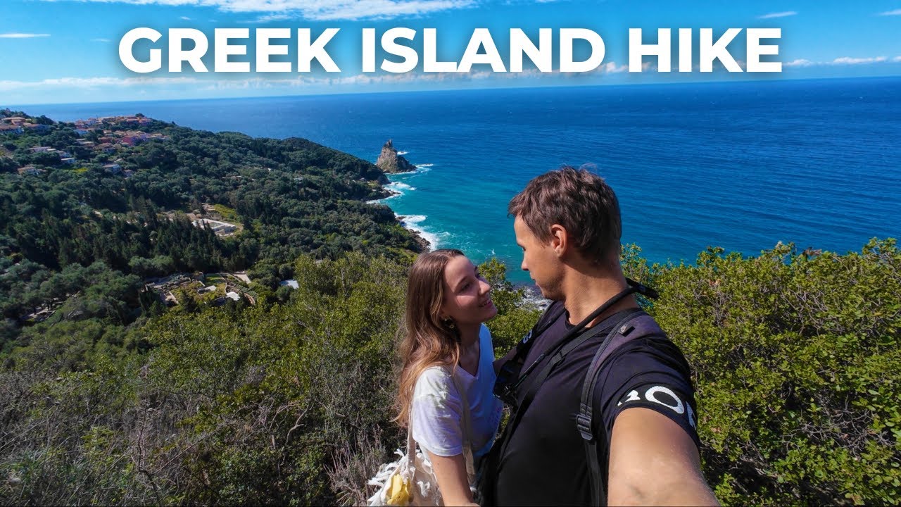 Hiking in Corfu, Greece with My Girlfriend