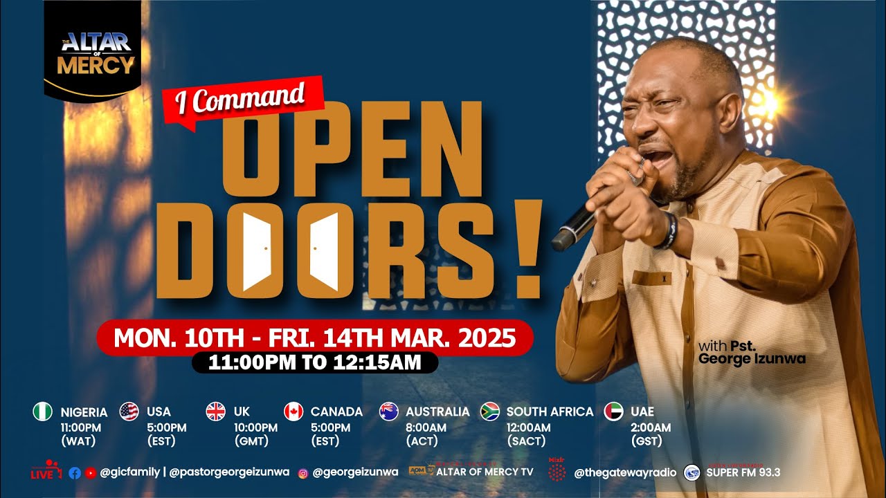 ALTAR OF MERCY || I COMMAND OPEN DOORS!