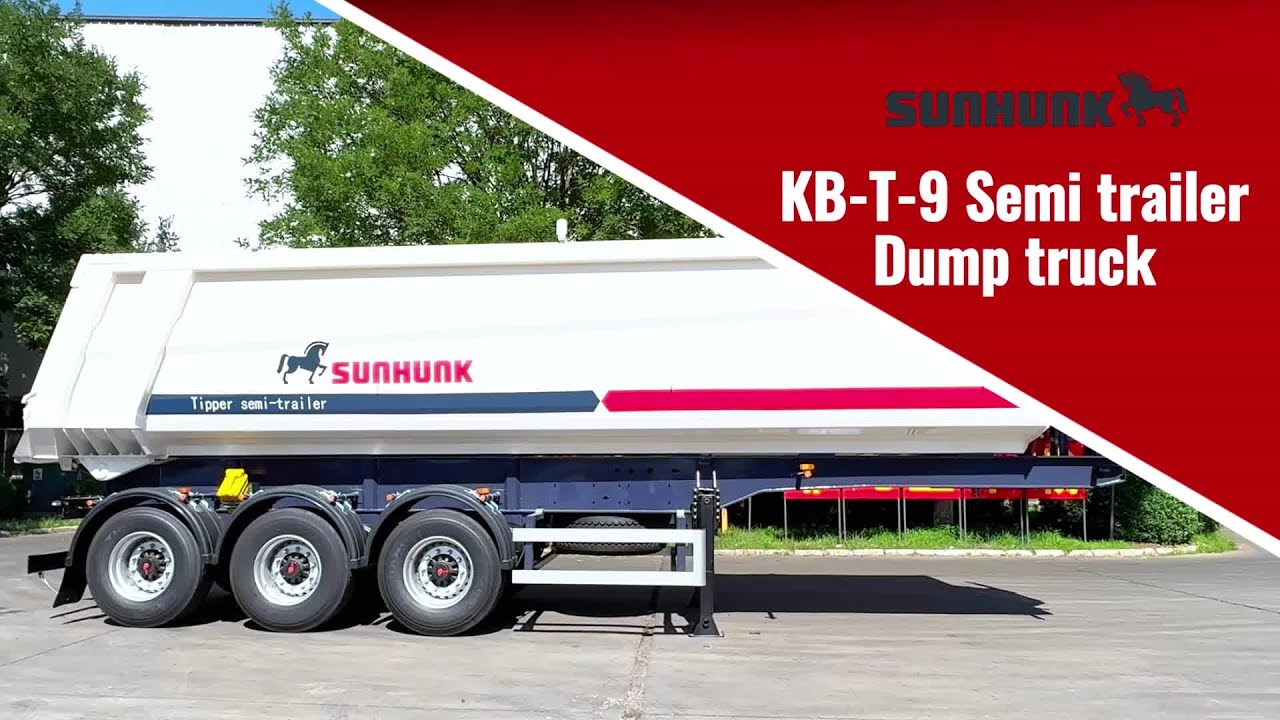 KB-T-9 Semi-Trailer, Lightweight Design to Boost Transport Efficiency!