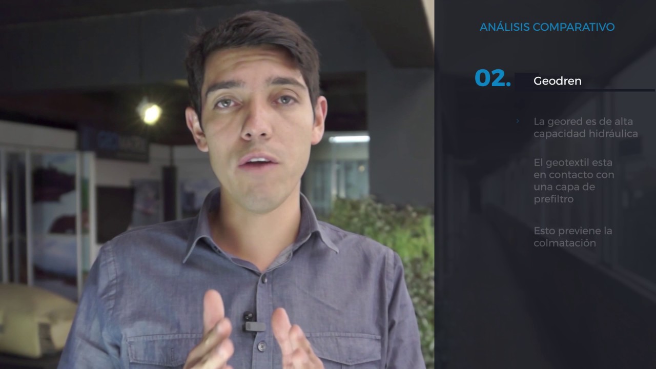 Análisis comparativo entre el dren francés y el geodrén como sistemas de subdrenaje