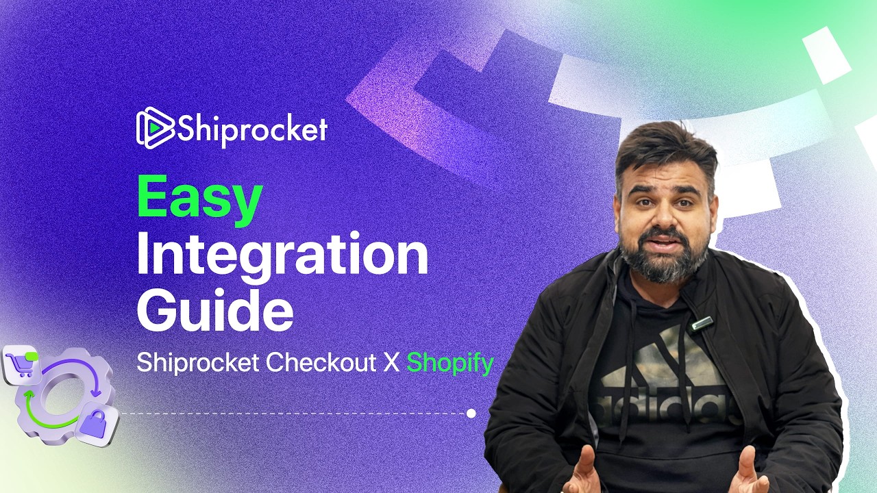How to Integrate Shopify Store with Shiprocket Checkout | Complete Setup Guide