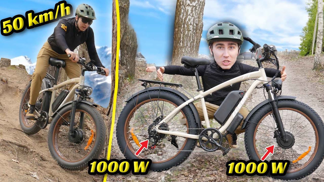 50 km/h - TAK MOCNY ŻE AŻ STRACH - E-bike BluVall Zeegr F1