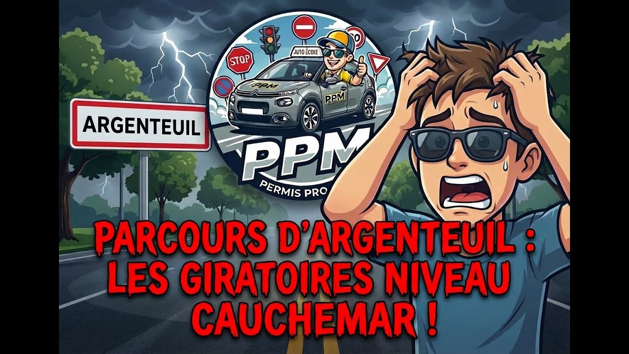Parcours d'Argenteuil : les giratoires niveau cauchemar !