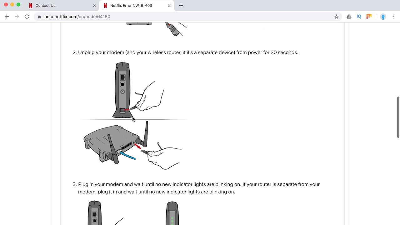 Netflix Error NW 6 403 what to do?