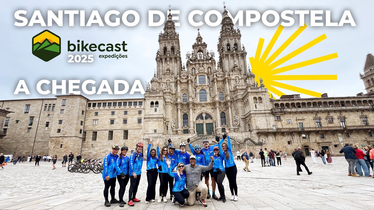 A CHEGADA A SANTIAGO DE COMPOSTELA 2025