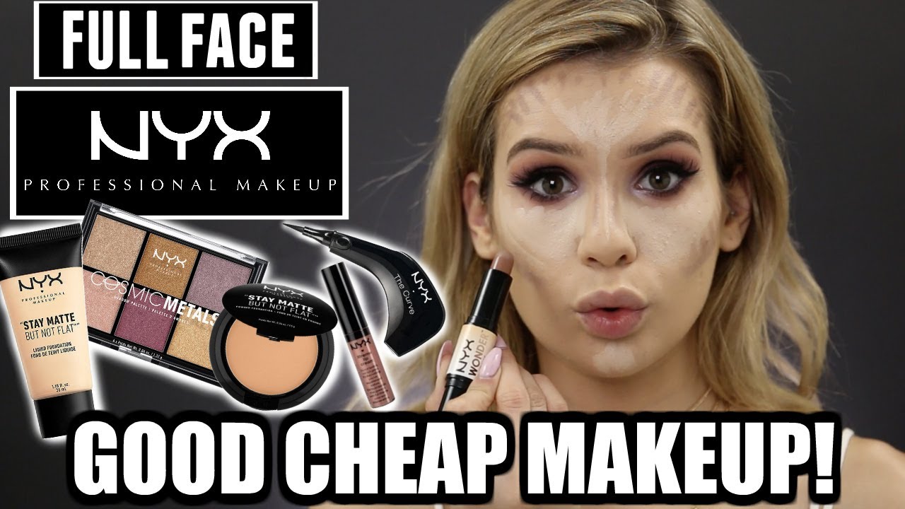 FULL FACE Using Only NYX Makeup! *CHEAP AF* | Hit or Miss?!