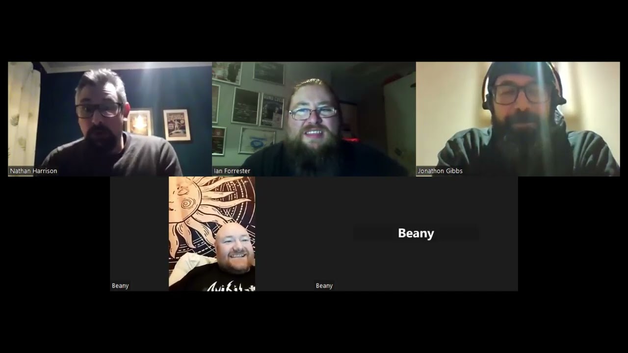 The Human Condition talk to N.E.W Metal Productions about Pentre Fest 2023 art Mcleans Pub, Pentre.