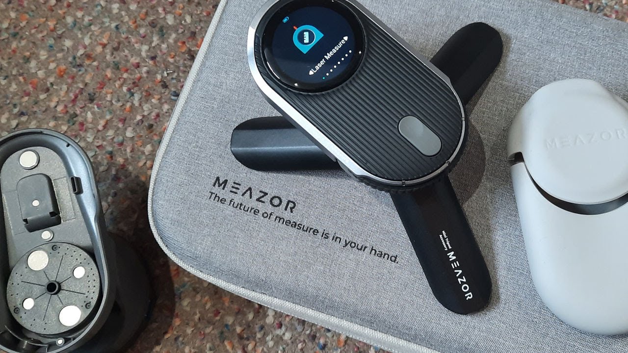 Meazor 3D review. Ultimate floor plan & bluetooth laser measure tool.