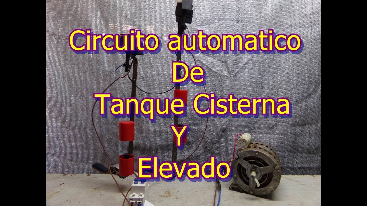 Circuito de Automático De tanque Elevado Y Cisterna