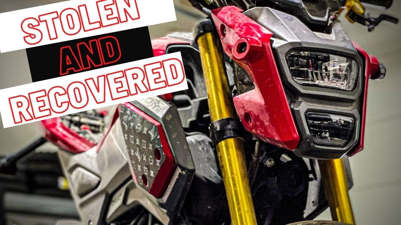 Grom Stolen and Recovered! How often does that happen?