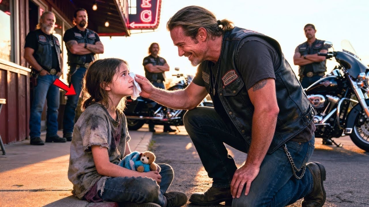 Obdachloses Kind weint vor einer Hells Angels Bar – was die Biker danach tun, wird dich SCHOCKIERE.