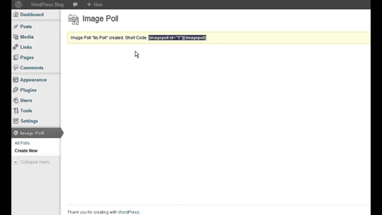 Image Poll WordPress Plugin