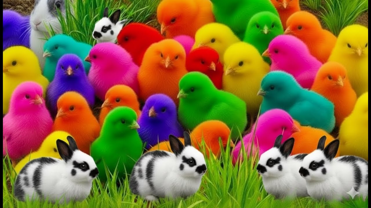 Keseruan Menangkap Ayam Warna-Warni dan Bermain dengan Hewan Lucu
