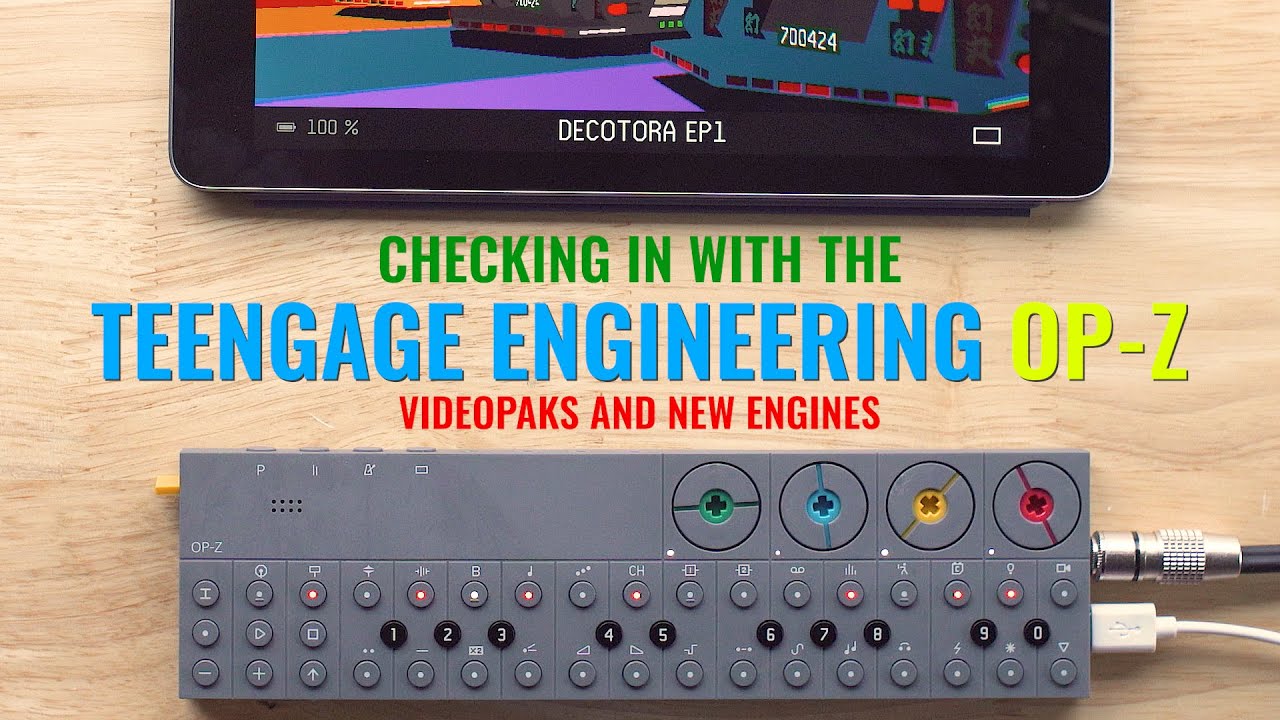 Checking in with the OP-Z (Videopaks + New Synths and FX)