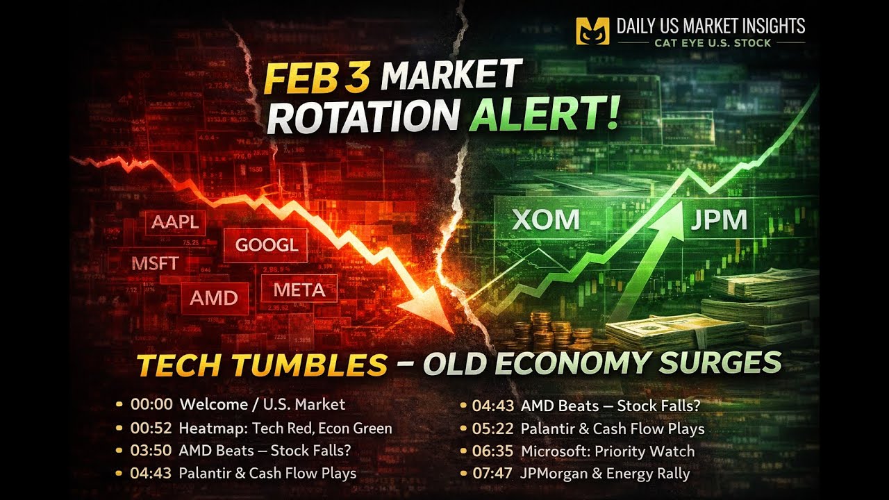 #RotationByFear: AI Sells Off as Cash Flow and Old Economy Take Over | Feb 3 2026