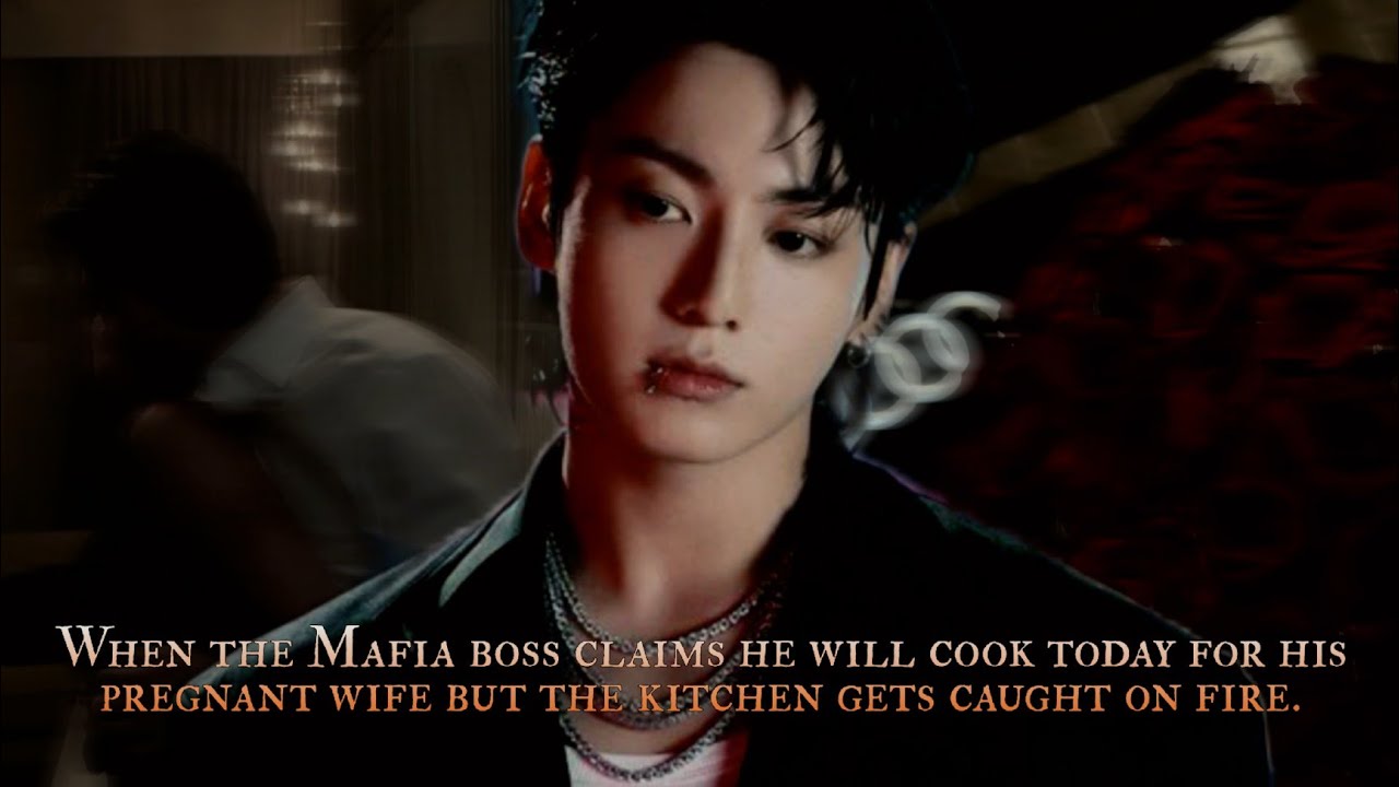 When the Mafia boss claims he will cook today for his pregnant wife but the kitchen gets  - oneshot