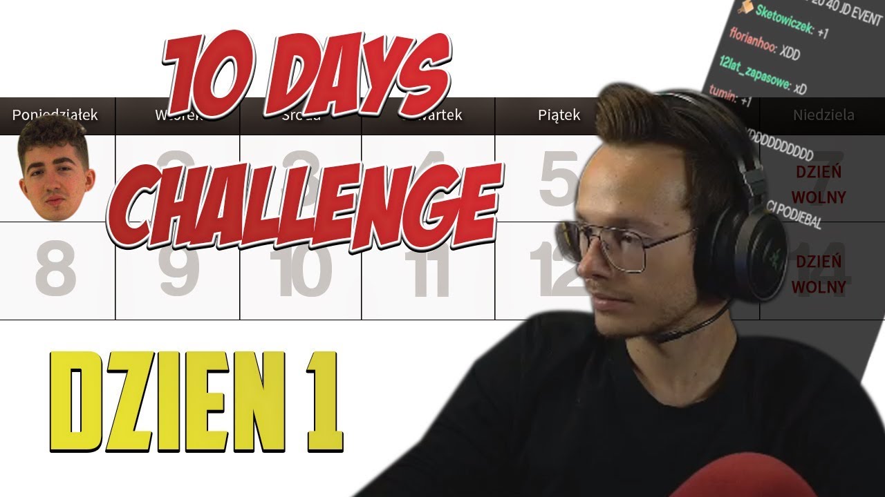 XAYOO 10 DAYS CHALLENGE (DZIEŃ 1)