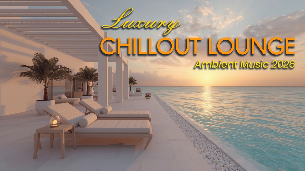 Sunset Chillout Lounge 🌅 Luxury Beach Lounge Music for Relaxing, Study & Work