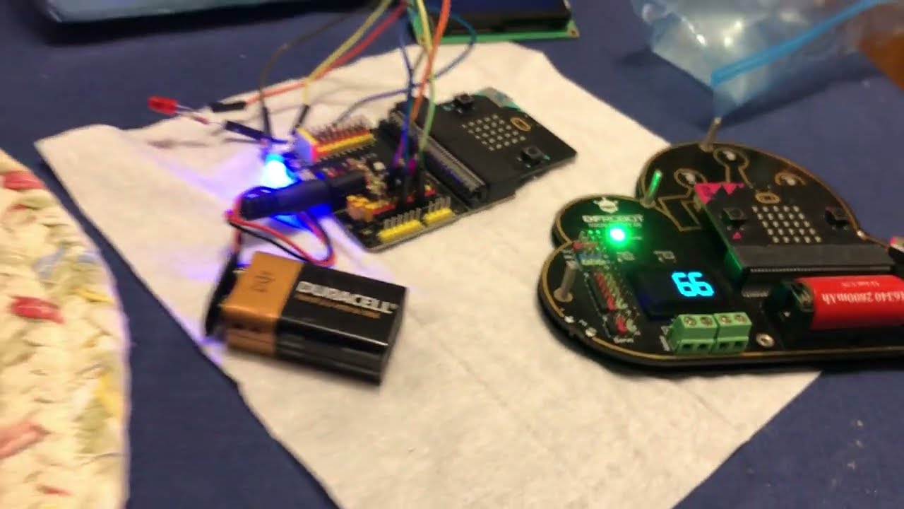 ThingSpeak with Keyestudio Smart Home Kit for Micro:bit #4