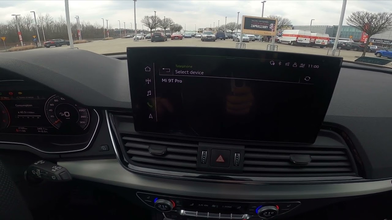 Как подключить смартфон к системе через Bluetooth в AUDI Q5 II (с 2017 г. по настоящее время) — C...