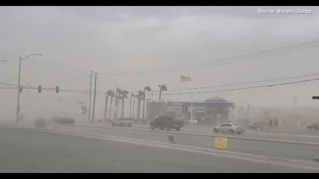 High Wind Warning for Las Vegas valley: Safety tips for dust storms, downed power lines