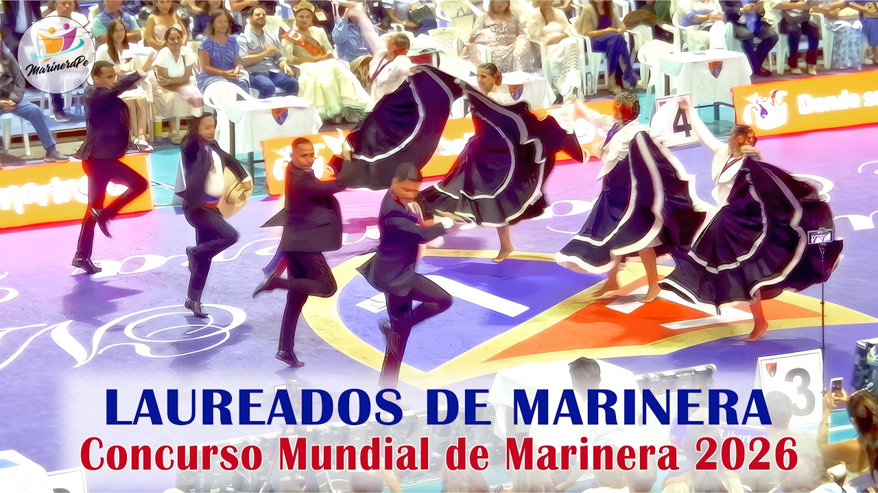 Laureados de Marinera en homenaje a la Maestra Adela Ahón | 66º Concurso Nacional y 16º Mundial