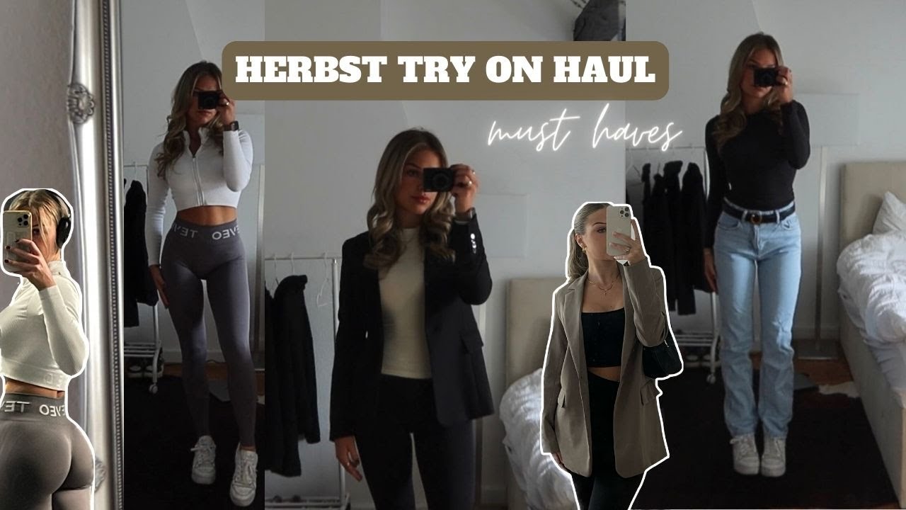 Herbst TRY ON HAUL (gute basics, SKIMS, Schmuck, must haves)