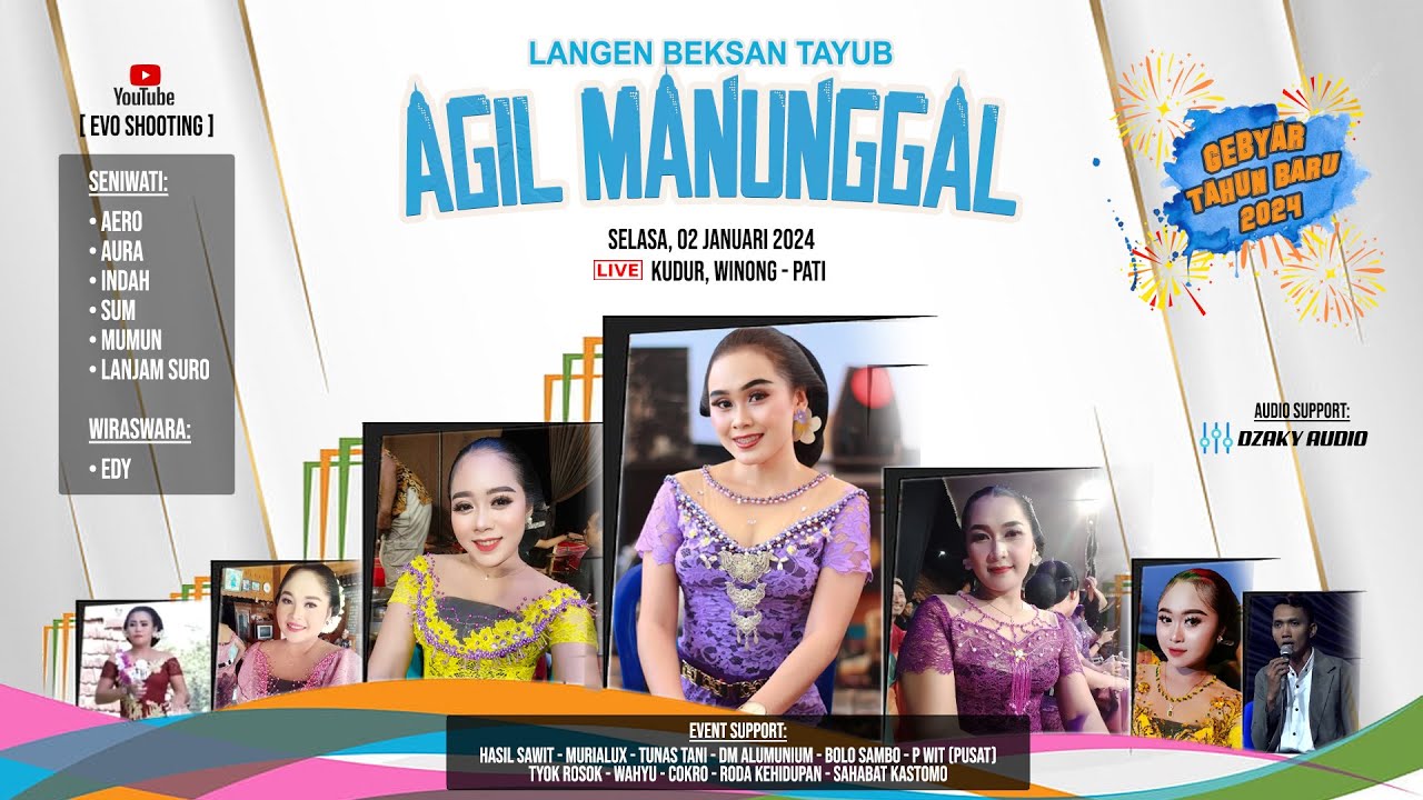 🔴LIVE LANGEN BEKSAN TAYUB AGIEL MANUNGGAL - KUDUR WINONG PATI - DZAKY AUDIO