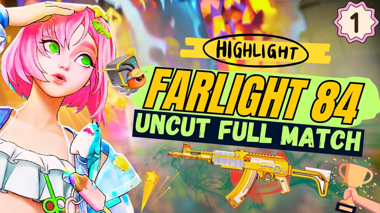 Farlight 84 Uncut Full Match Highlights Ep 01 | Playing with Our Bhabi (Spanish Latte) 😍