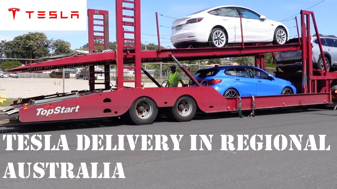 Tesla Delivery in Regional NSW