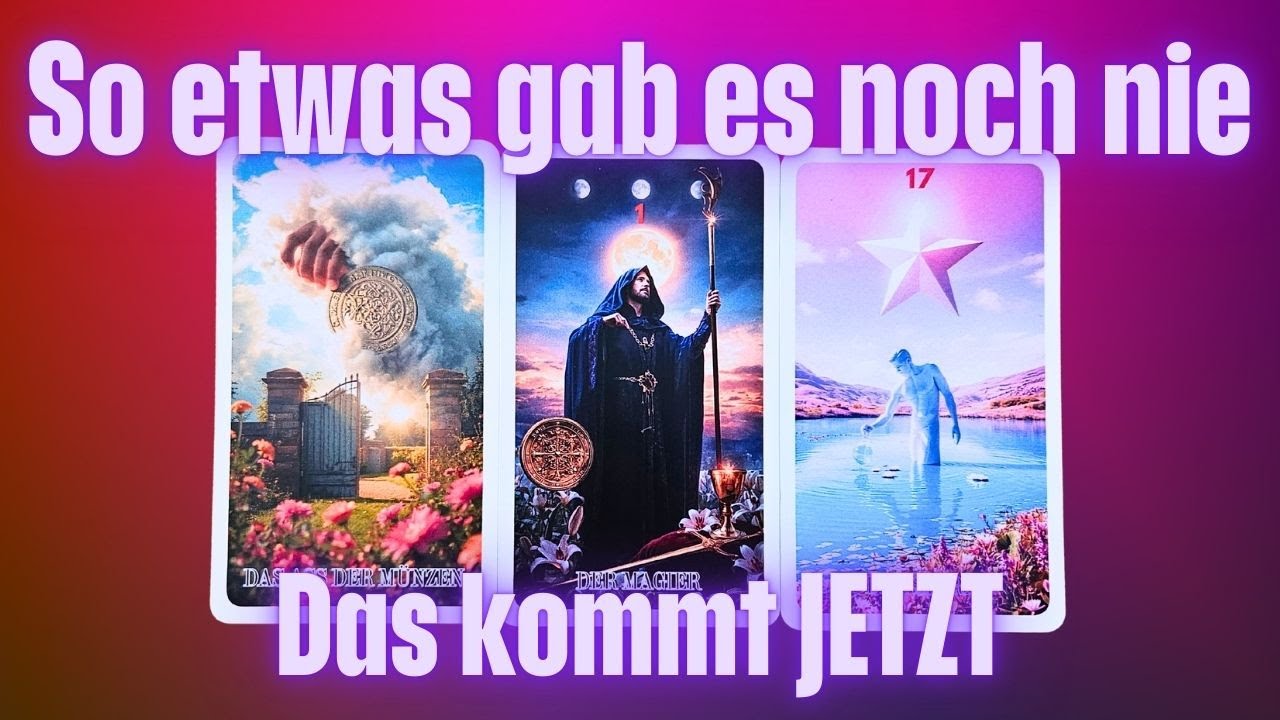 Das kommt jetzt | So etwas gab es noch nie | Es wird Dir das gegeben was Du wolltest | Glücksweg