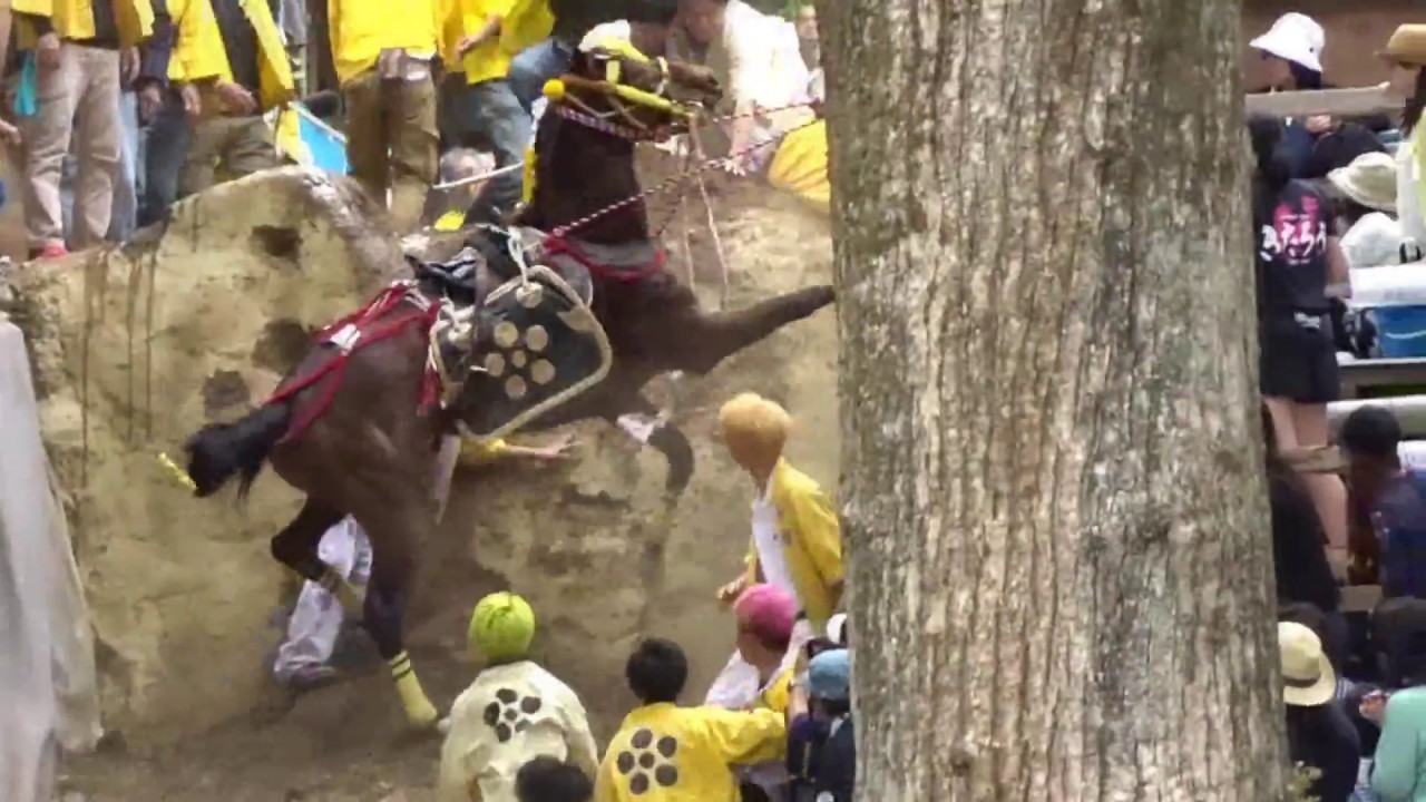 三重県多度大社　上げ馬神事