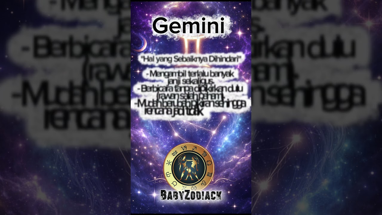 Ramalan zodiak Gemini ♊#zodiac #ramalan #ramalanzodiak #shorts #viral #zodiakmingguini #fyp